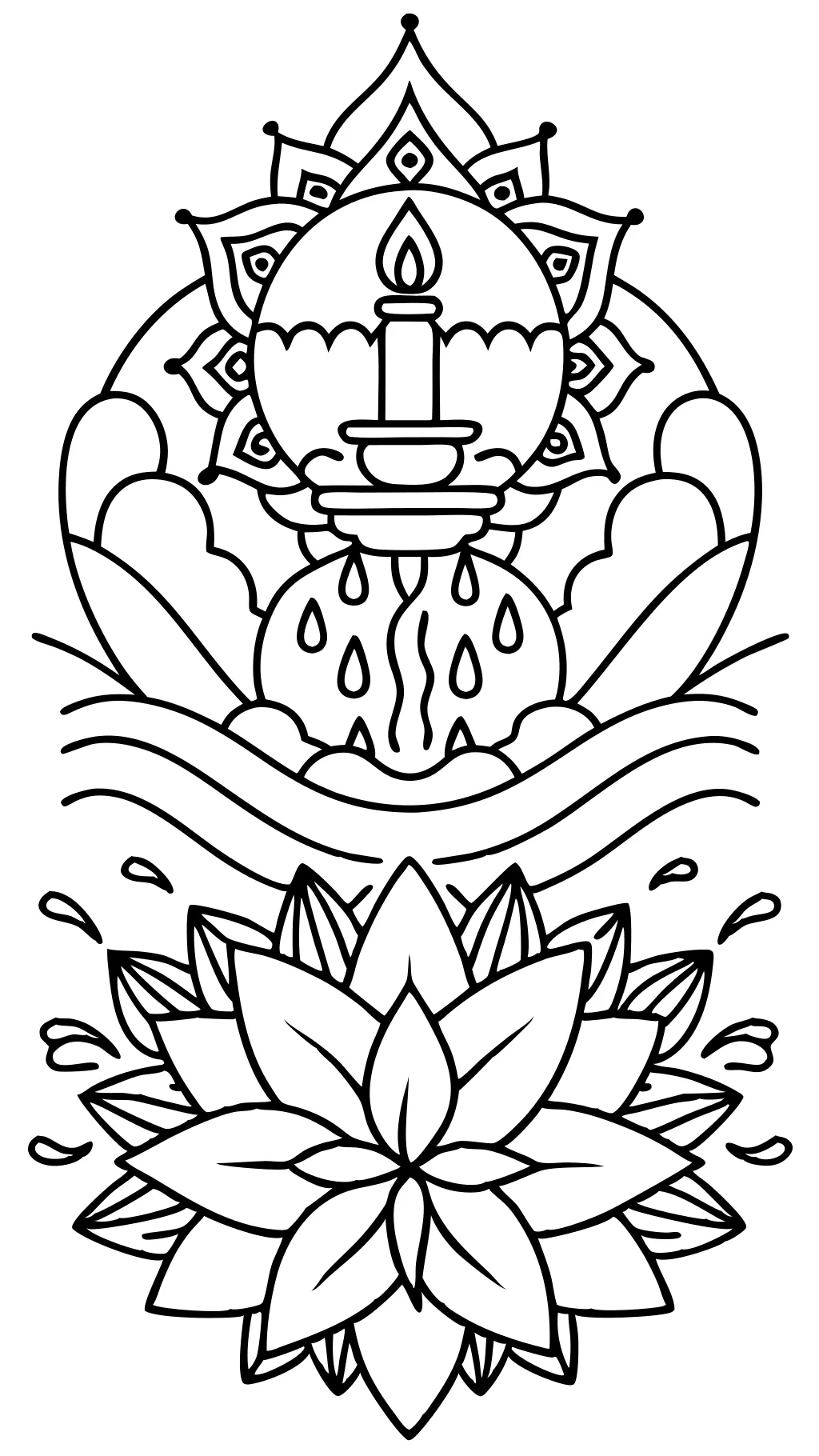 coloring pages zen